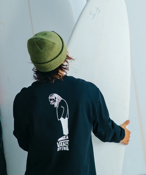 VANS（ヴァンズ） tシャツ × Yusuke Hanai / Long Sleeve T-shirt