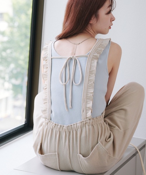 Kastane（カスタネ） サロペット オーバーオール 「2サイズ展開/低身長