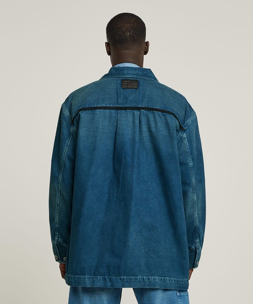 G-STAR RAW デニムジャケット gジャン OVERSIZED CHORE JACKET