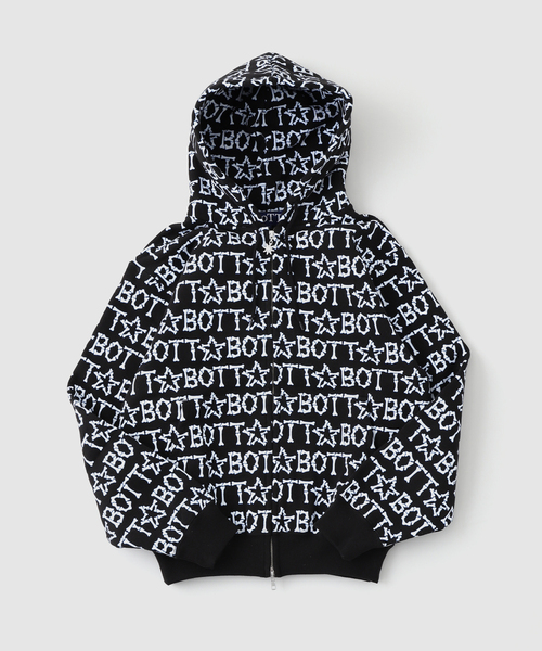 BoTT（ボット） パーカー BONES ZIP HOODIE メンズ : ZOZOTOWN Yahoo