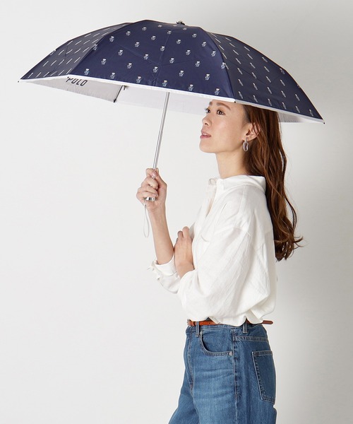 POLO RALPH LAUREN（ポロ・ラルフローレン） 折りたたみ傘 遮光 晴雨