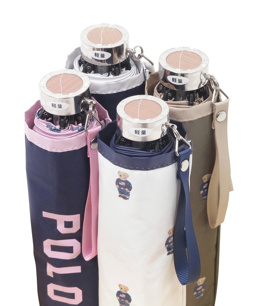 POLO RALPH LAUREN（ポロ・ラルフローレン） 折りたたみ傘 遮光 晴雨