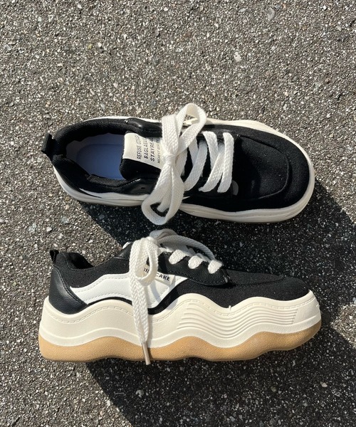 スニーカー なみなみソールスニーカー レディース : ZOZOTOWN Yahoo!店