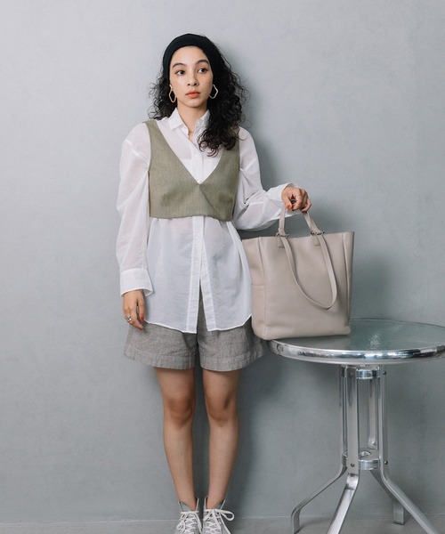 Beau're（ヴュレ） トートバッグ BEAURE カウレザー ダブルハンドル A4