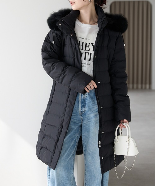 rienda（リエンダ） ダウンジャケット SMALL ブラウン レディース