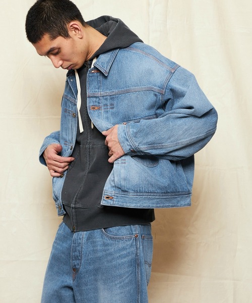 Lee（リー） デニムジャケット gジャン SUPERSIZED ビッグシルエット