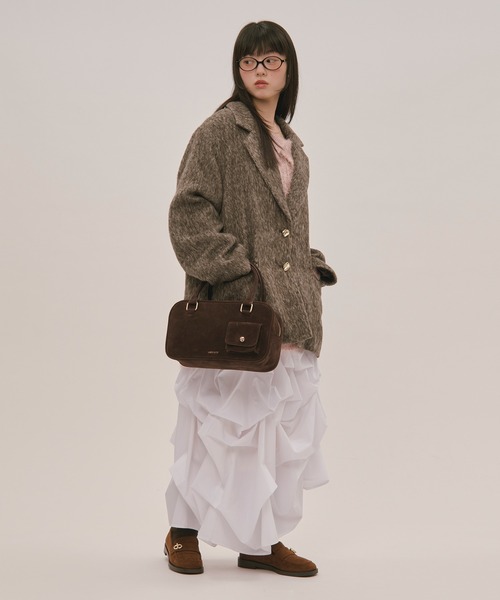 loin nuit ジャケット テーラードジャケット shaggy coat / シャギー