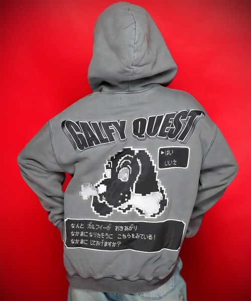 GALFY（ガルフィー） パーカー GALFY-ガルクエジップパーカー メンズ