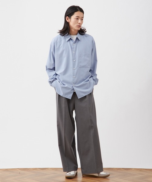 B.C STOCK（ベーセーストック） シャツ リラックスフィット レギュラー