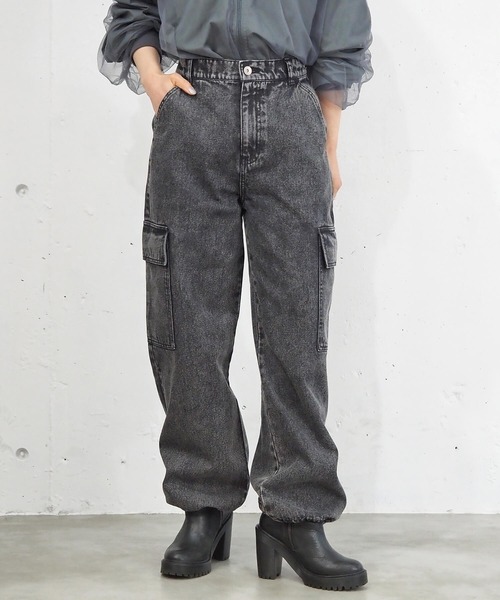 Brocante DMG トラヴァイユカーゴデニムパンツ✖️2 Brocante DMG