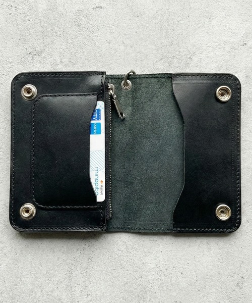 8 財布 栃木レザートラッカー ミドル 日本製 メンズ レディース