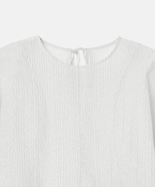 LE CIEL BLEU（ルシェルブルー） ブラウス シャツ シアージャカード