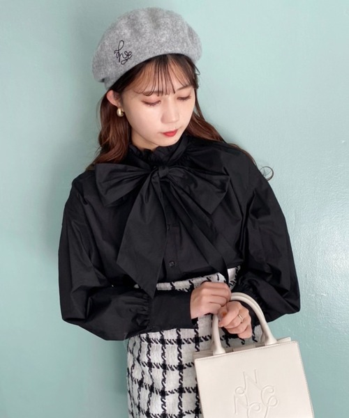 one after another NICE CLAUP シャツ ブラウス 【取り外し可能