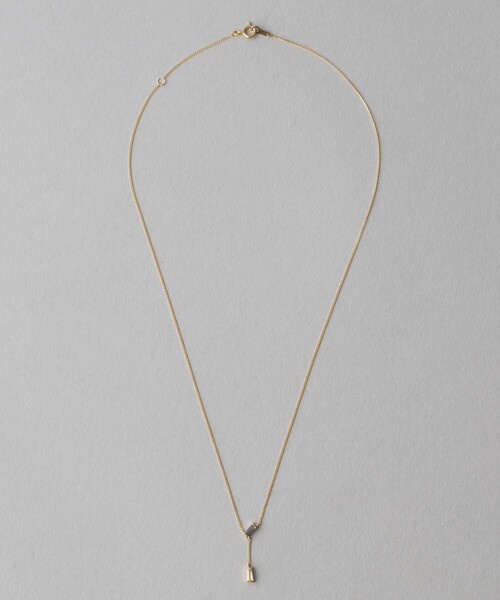 ete（エテ） ネックレス 「レクラン」 K18YG アイオライト/レモン