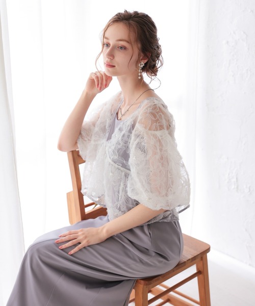 Dorry Doll（ドリードール） ドレス フラッフィーフラワーセットドレス