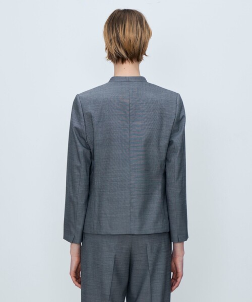 TOMORROWLAND collection ジャケット ノーカラージャケット シャイニー