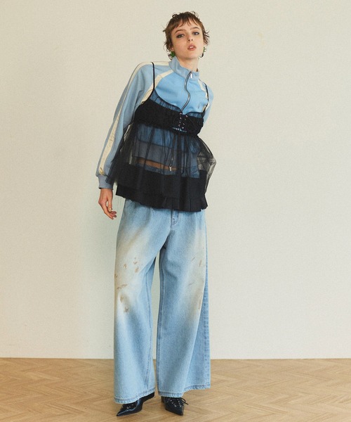 MAISON SPECIAL（メゾンスペシャル） ブラウス シャツ See-through