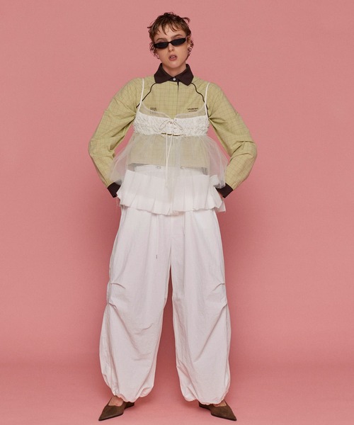 MAISON SPECIAL（メゾンスペシャル） ブラウス シャツ See-through