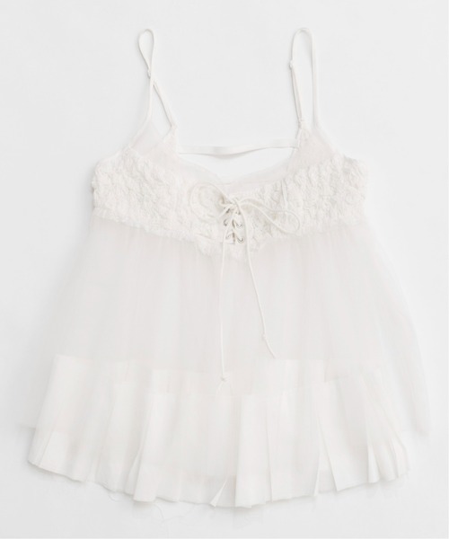 MAISON SPECIAL（メゾンスペシャル） ブラウス シャツ See-through