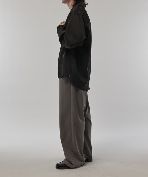 CULLNI（クルニ） シャツ 「CULLNI/クルニ」テーラードZIPシャツ