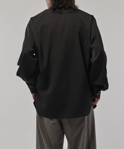 CULLNI（クルニ） シャツ 「CULLNI/クルニ」テーラードZIPシャツ