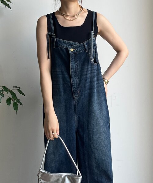 DouDou（ドゥドゥ） オールインワン 「WEB限定」 デニムオールインワン