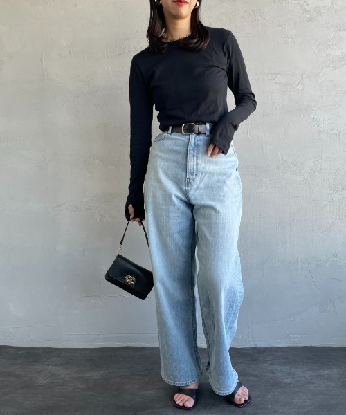 YANUK（ヤヌーク） ジーンズ デニム デニムパンツ JOAN ハイウエスト