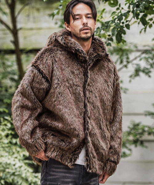 CAMBIO（カンビオ） コート ジャケット mj10917-Oversized Fur Jacket