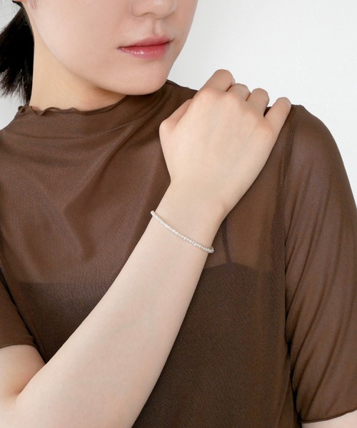 va vendome aoyama ブレスレット K10YG 淡水パール ブレスレット