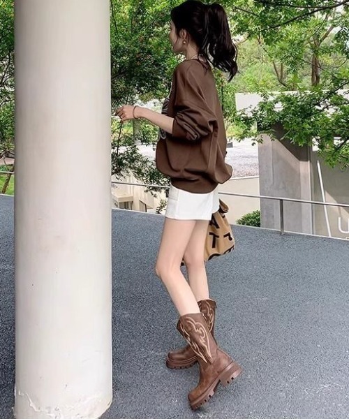 ブーツ ウエスタンブーツ レディース : ZOZOTOWN Yahoo!店 - 通販