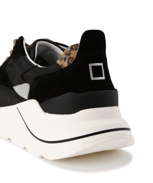 D.A.T.E. スニーカー D.A.T.E.（デイト）FUGAナイロンブラック/W411-FG