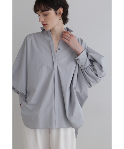 LE PHIL（ル フィル） シャツ ブラウス SOLOTEXブロードブラウス