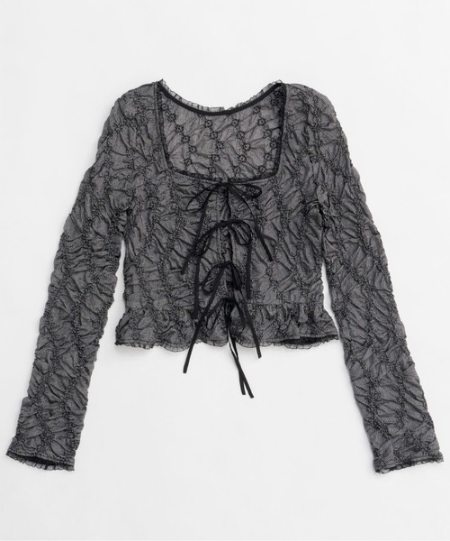 MAISON SPECIAL（メゾンスペシャル） ブラウス シャツ Flower Shirring