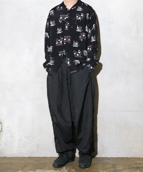 TOWNCRAFT（タウンクラフト） シャツ 50S ROCKABILLY SHIRTS 総柄