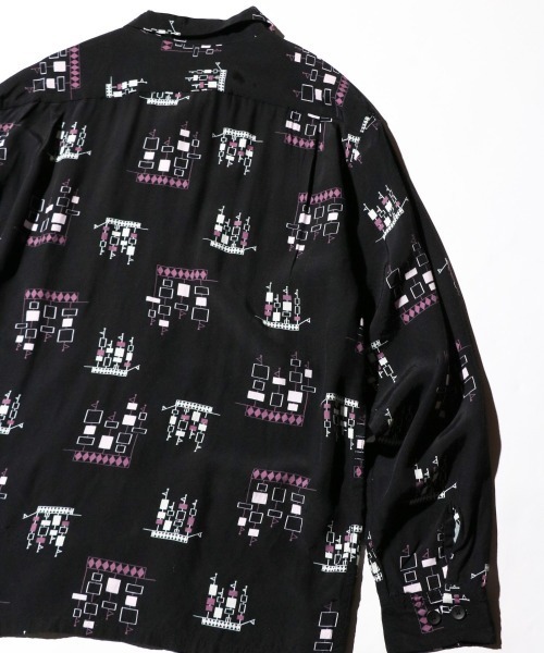 TOWNCRAFT（タウンクラフト） シャツ 50S ROCKABILLY SHIRTS 総柄