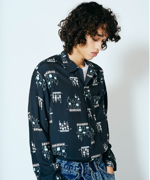 TOWNCRAFT（タウンクラフト） シャツ 50S ROCKABILLY SHIRTS 総柄