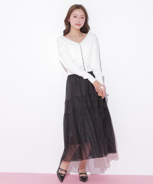 JILL by JILL STUART（ジルバイジルスチュアート） スカート シアー