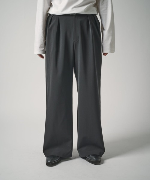 Lui's（ルイス） スラックス ダブルクロス2タックワイドスラックス