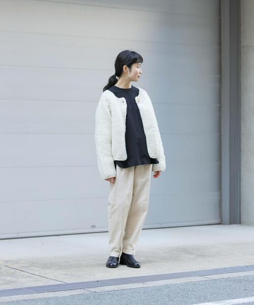 かぐれ パンツ コットンストレッチイージーパンツ レディース