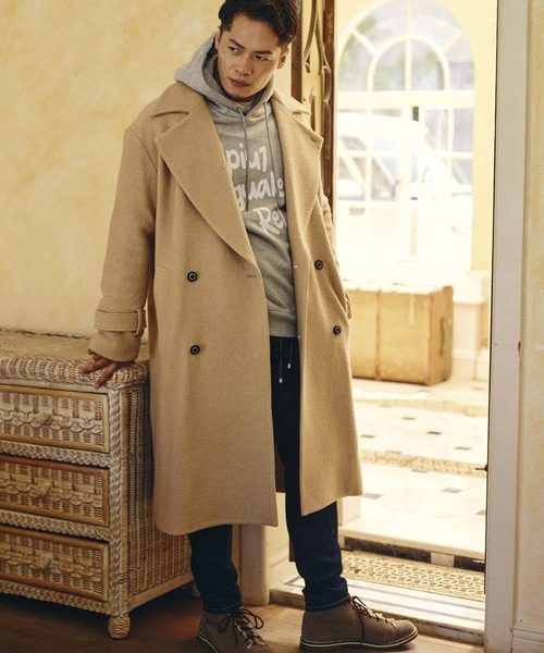 1PIU1UGUALE3 RELAX トレンチコート コート メンズ レディース