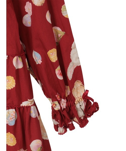 PINK HOUSE（ピンクハウス） ワンピース 幸見うさぎプリントミディ