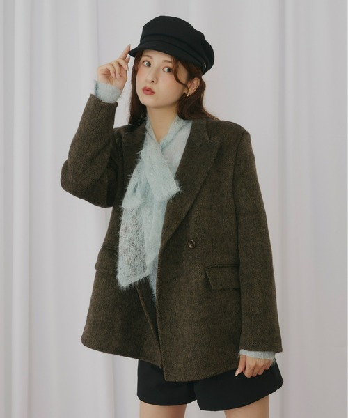 Olu.（オルドット） テーラードジャケット FREE グレー レディース