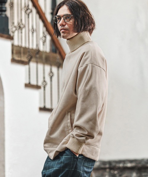 CAMBIO（カンビオ） トレーナー スウェット msw1734- 裏フリース