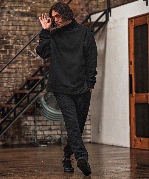 CAMBIO（カンビオ） トレーナー スウェット msw1734- 裏フリース