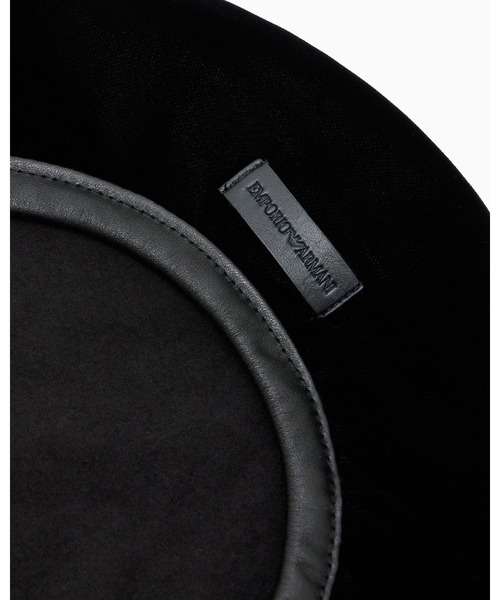 EMPORIO ARMANI 帽子 ベレー帽 「エンポリオ アルマーニ」ベレー