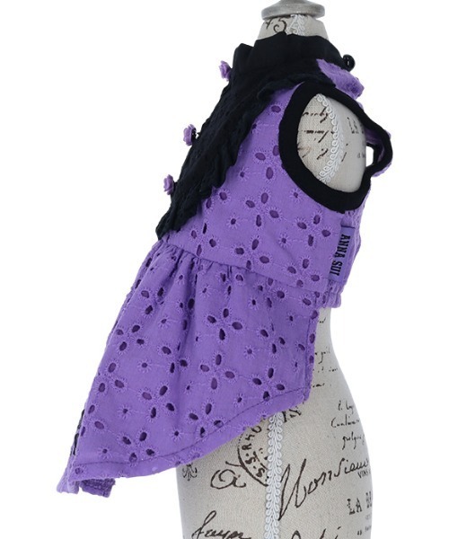 ANNA SUI（アナスイ） 犬 服 ANNA SUI/アイレットフリルワンピース