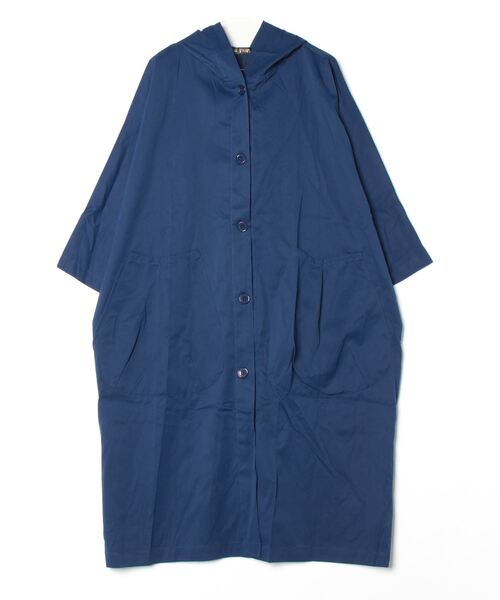 FREE STYLISTS トレンチコート コート フード付き ロングトレンチ