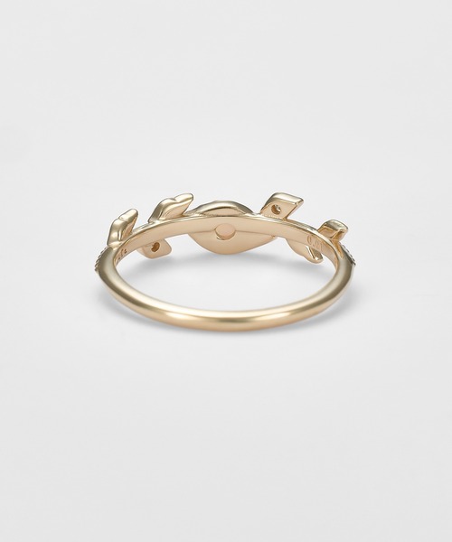 agete（アガット） 指輪 リング K5オパール／ダイヤモンドピンキー