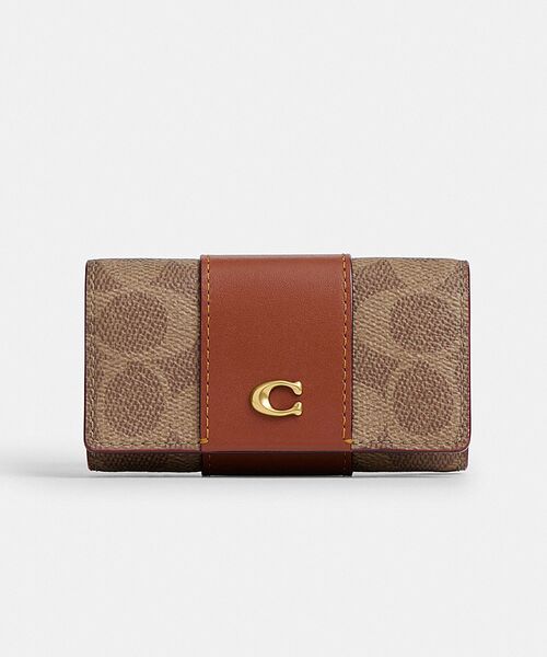 COACH（コーチ） キーケース 6 リング キー ケース・シグネチャー