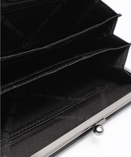 JAM HOME MADE（ジャムホームメイド） 財布 牛革 レザー がま口 ロング